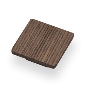 Square knob wood